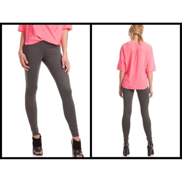 💕TRINA TURK💕 Jegging Pants Heather Charcoal Grey - Picture 1 of 11